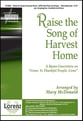 Raise the Song of Harvest Home SATB choral sheet music cover